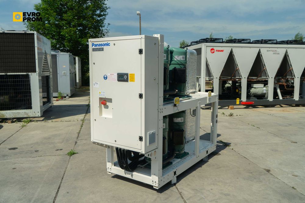 Chiller răcit cu apă PANASONIC ECOi-P WQE1004CA – 295.6 kW | chiller 200 kw pret | Nou | water chiller for sale