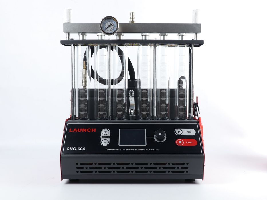 Стенд Launch CNC-604 тест и чистка форсунок