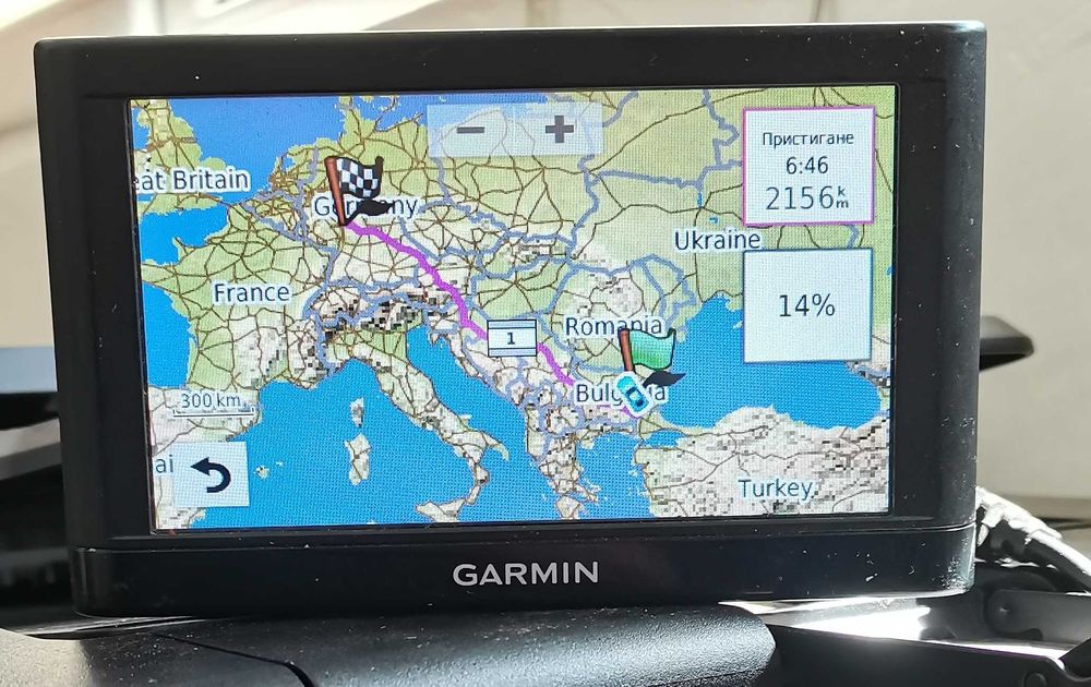 Навигация за джип и  АТВ 5 инчов Garmin nuvi 53 с нова офроуд карта