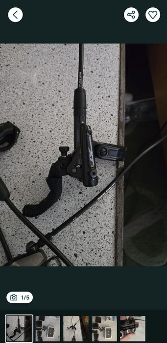 Frane Shimano XT 4 pistoane