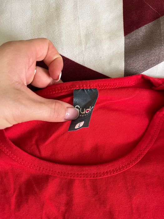 Bluza pijama roșie