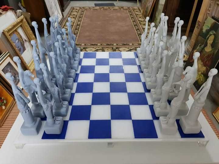 Șah exceptional UNICAT,investitie,decor,cadou,arhitecti,designeri