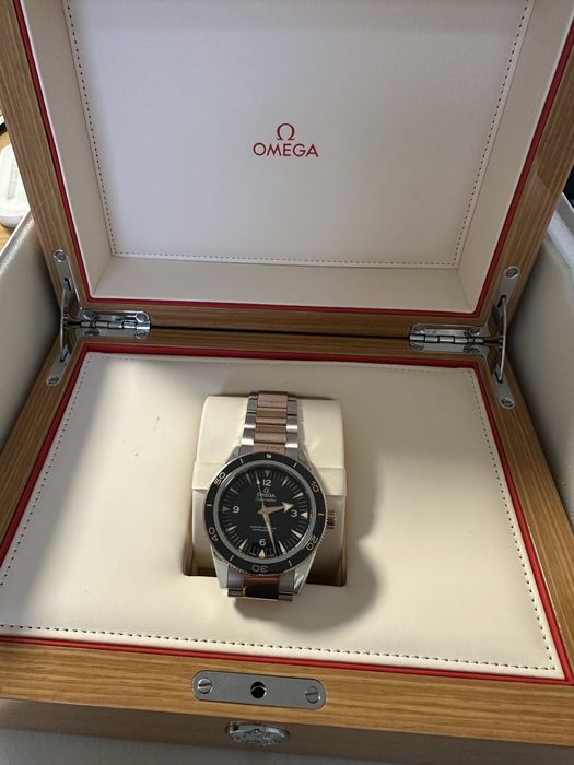 ceas Omega Seamaster 300 Sedna gold/steel