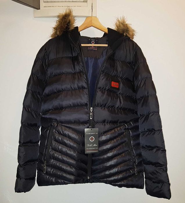 Jacheta fas, neagra, unisex, XL, noua