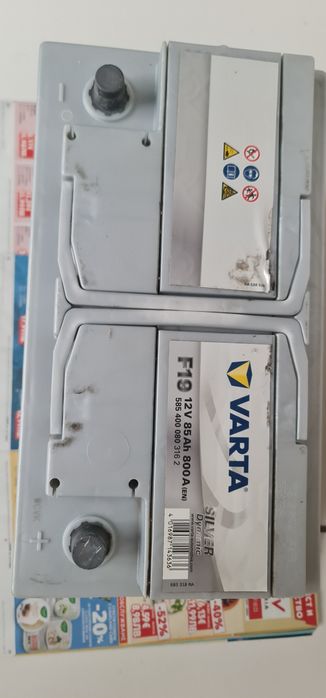 Акумулатор Varta 85AH 800A