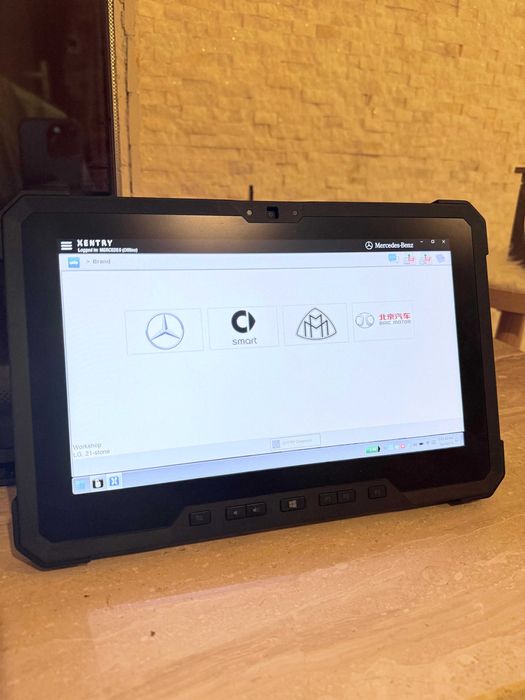 Tabletă Dell Rugged 7212 Diagnoză Mercedes Xentry DAS Tester Auto Pro