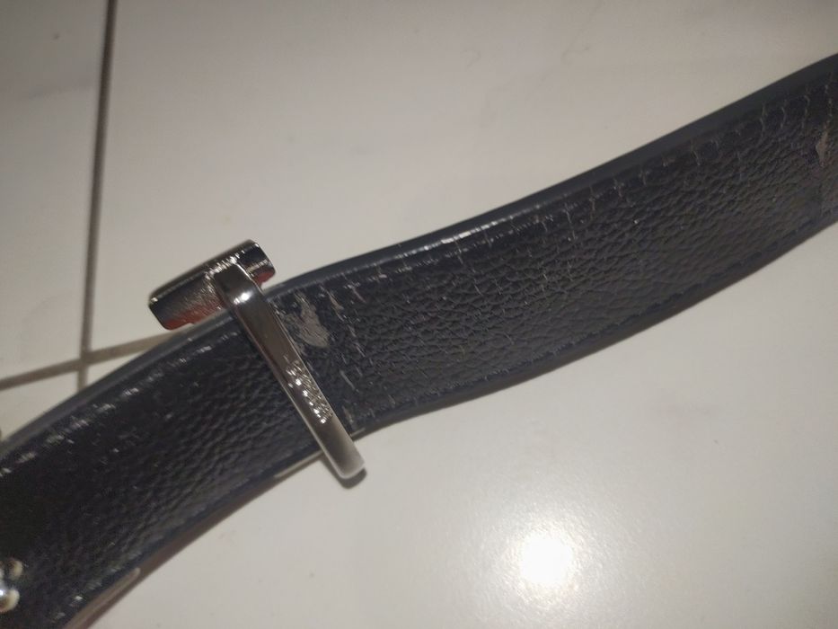 Ремень Hermes двусторонний ре-пл-и-ка.