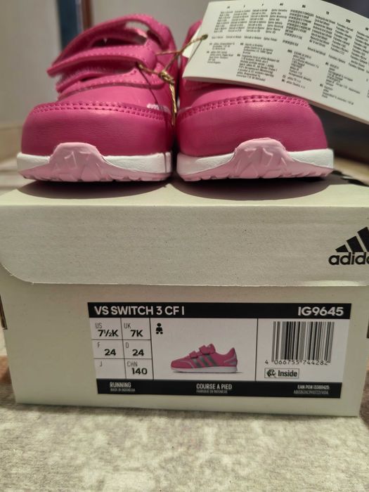 Маратонки Adidas за момиче номер 24