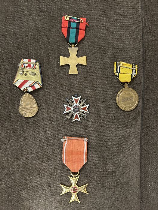 Decoratii Romania, Belgia, Polonia.