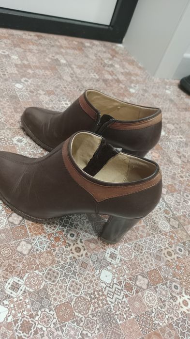 Батальон оснний из натуральной кожи