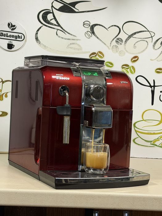 Кафемашина кафе автомат Saeco Syntia с гаранция