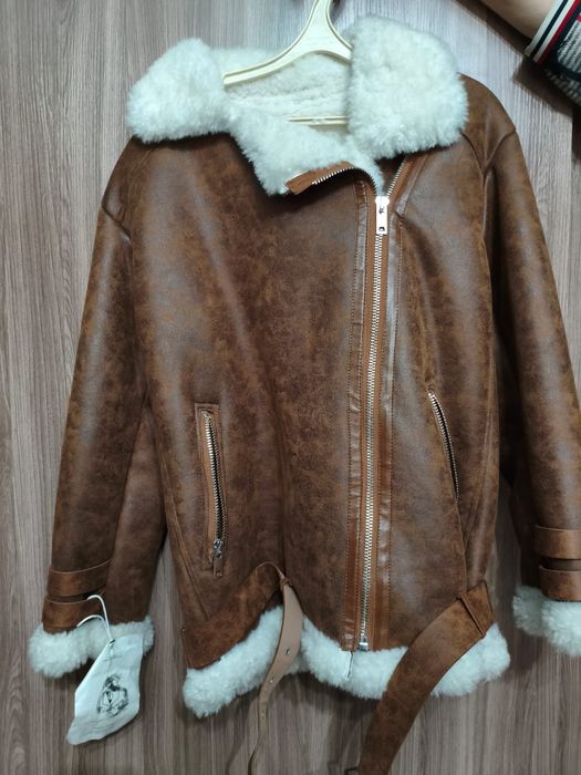 Меховая дублёнка