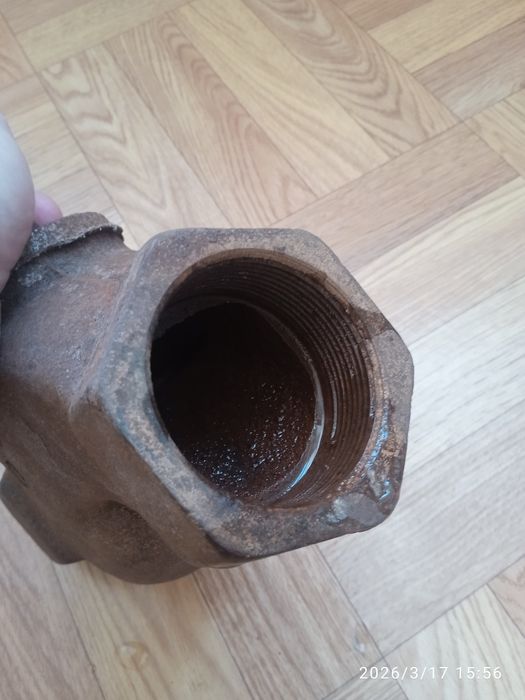 Чугунный запорный вентиль ду50