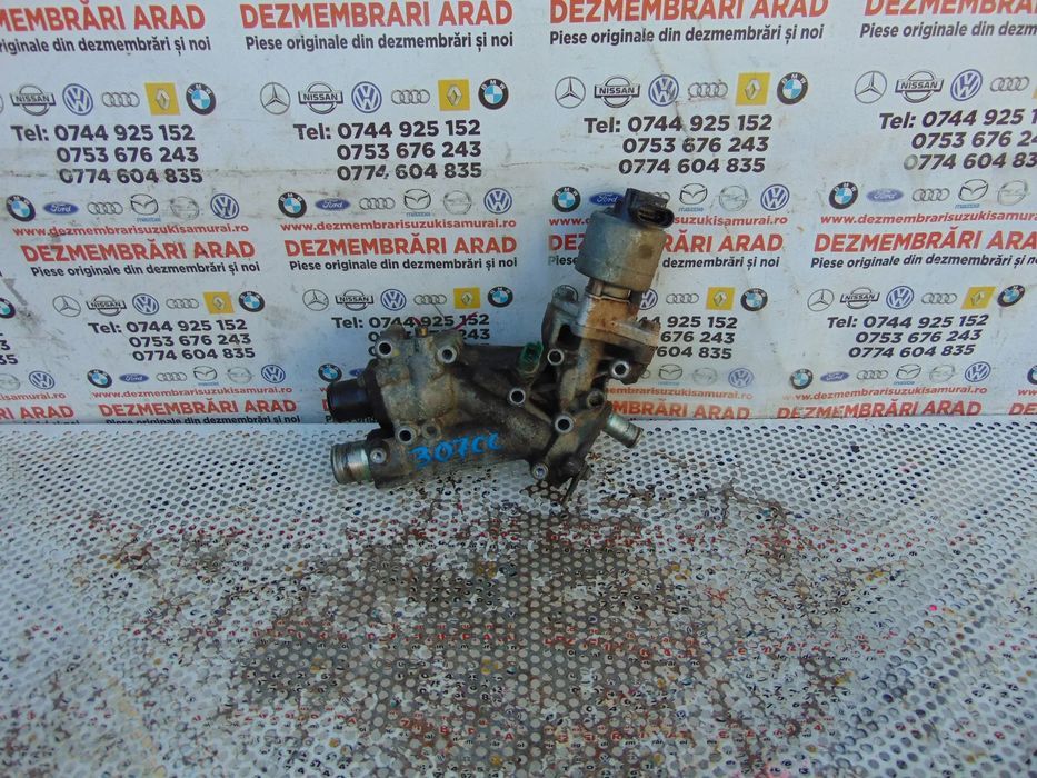 Carcasa corp Termostat Peugeot 307 2.0 benzina cod 9635696080 citroen c5