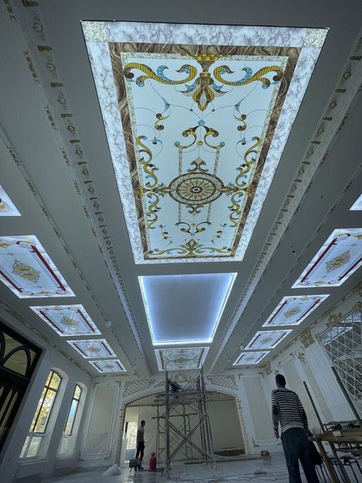 БЕЗ ЗАПАХА Натяжные Потолки!