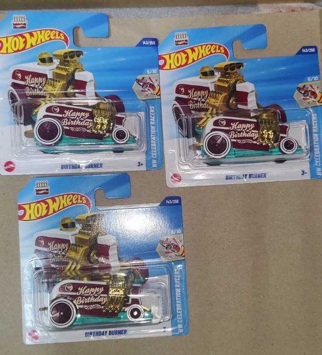 Hot Wheels Birthday Burner Treasure Hunt