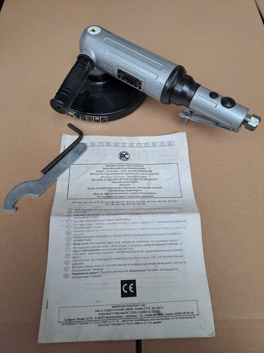 Polizor unghiular pneumatic