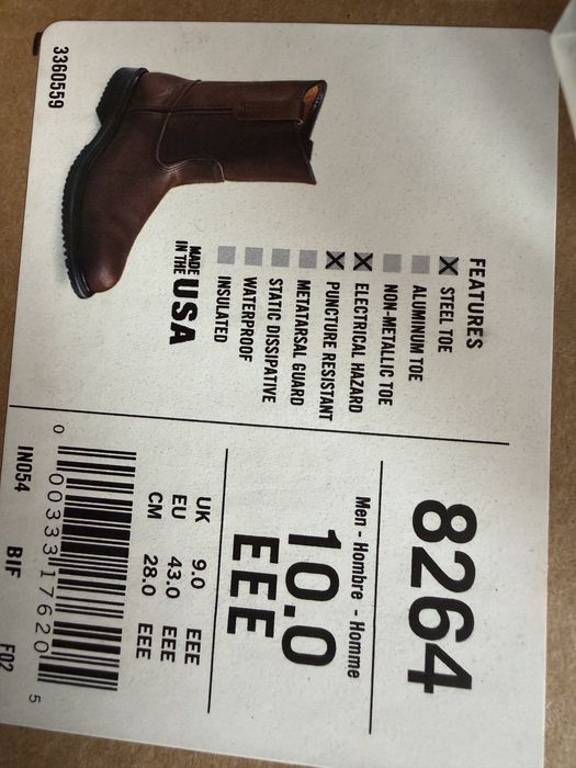 Red wing ред вин сапоги 42-43
