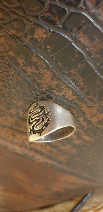 Сребро 925 пръстен с дракон