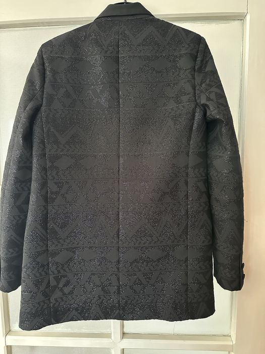 Sacou tuxedo negru pnk casual marimea 34/ S ( potrivit 36-38)