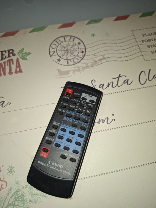 Telecomanda Canon WL-D83, pt. camcorder Canon Optura 400 și Elura  70