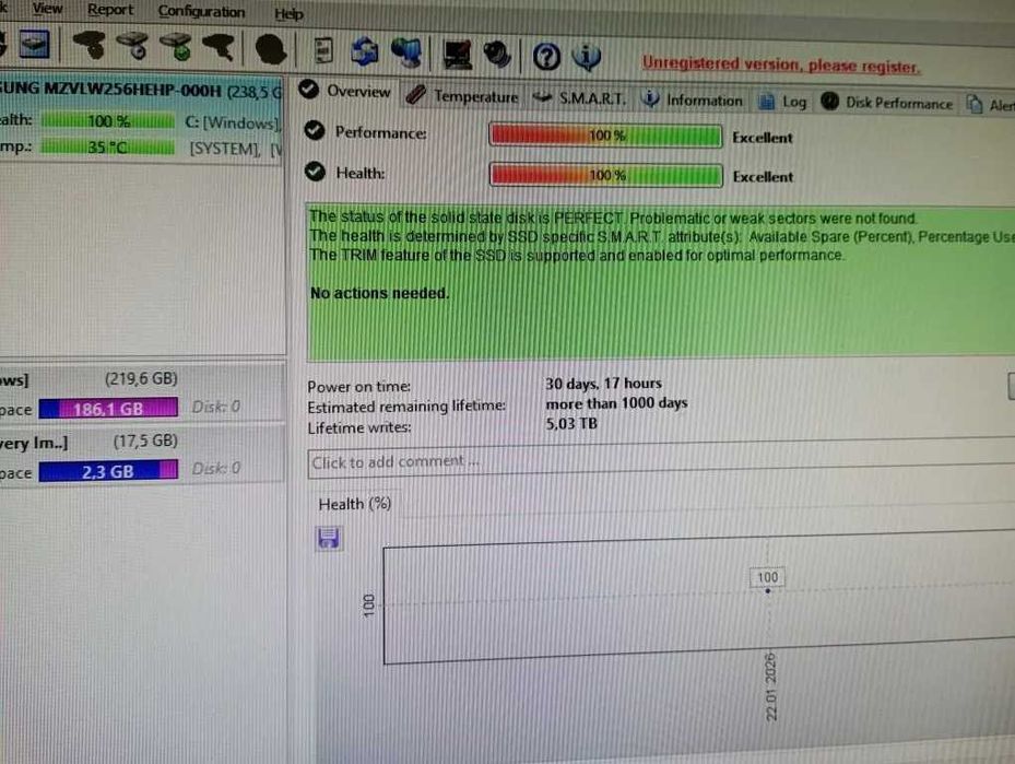 Ssd  m2 256gb Samsung