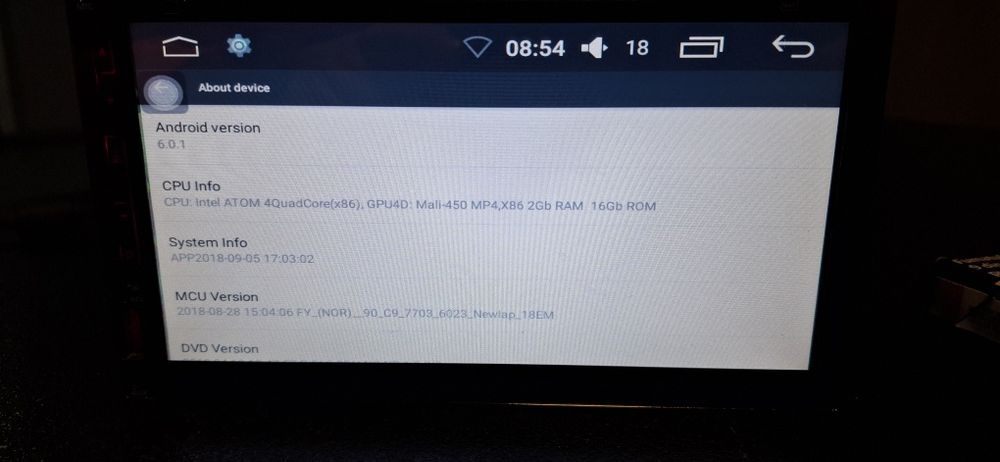Navigatie multimedia auto Android 6.0 mărime 2 DIN