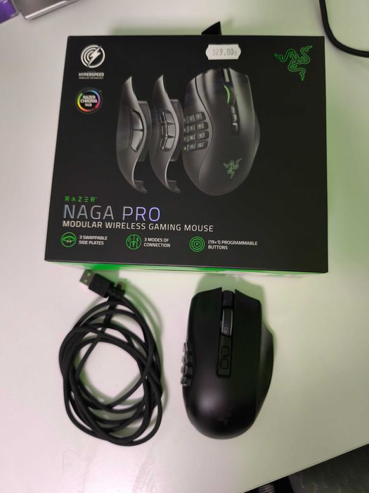 Razer Naga Pro – Gaming Mouse | Modular | RGB