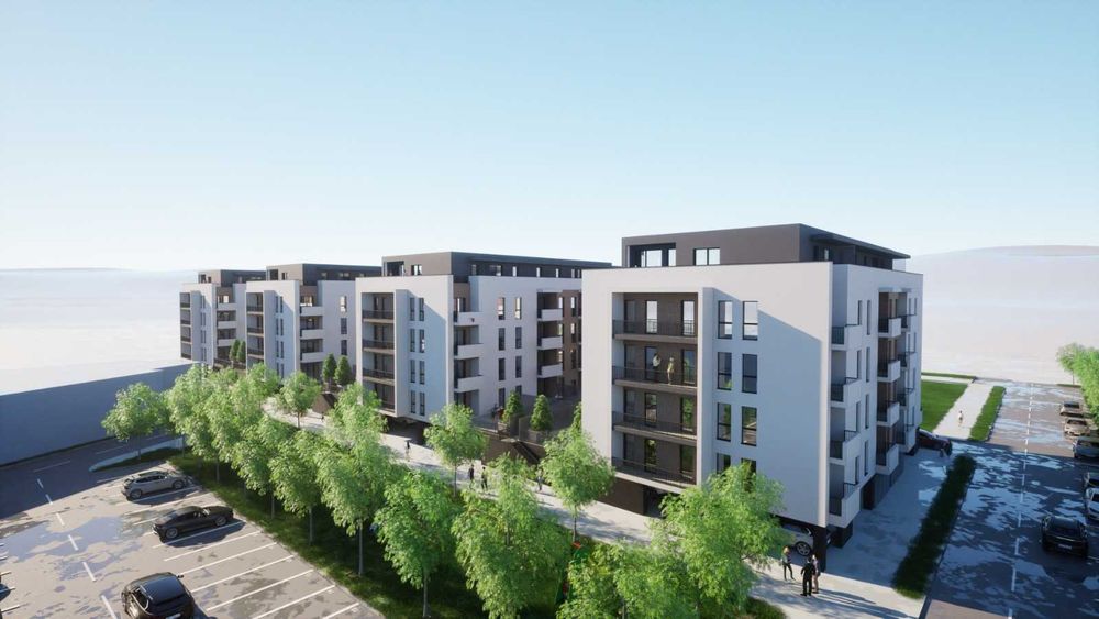 Zona Centru Vechi, Vand ap. 2 camere, cu parcare exterioara inclusa, direct de la dezvoltator