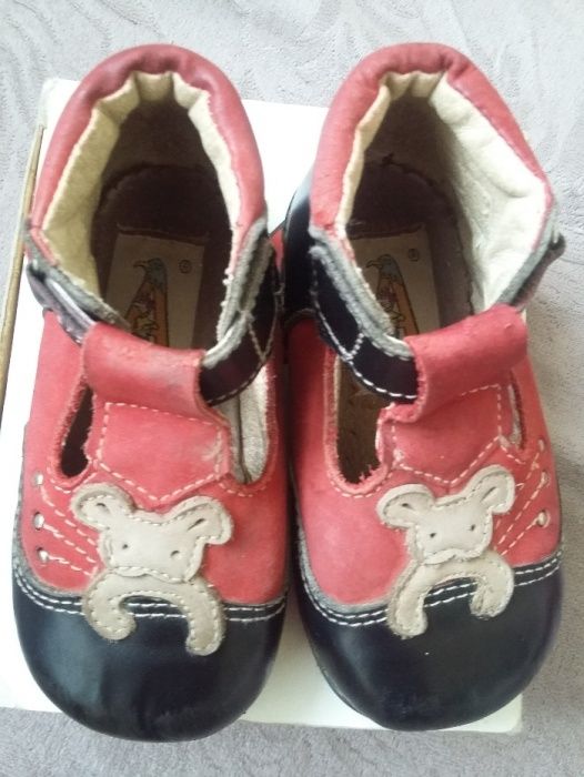 Кожаные демисезонные ботиночки