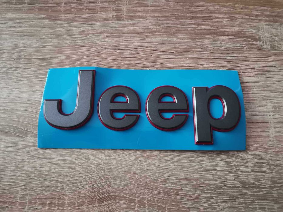черни надписи Jeep/Джийп голям размер