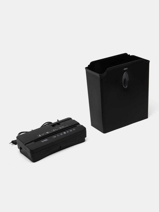 Уничтожитель бумаг Deli ET014, P-4, 4х33мм, 5 лст, 10л Скидки !!!