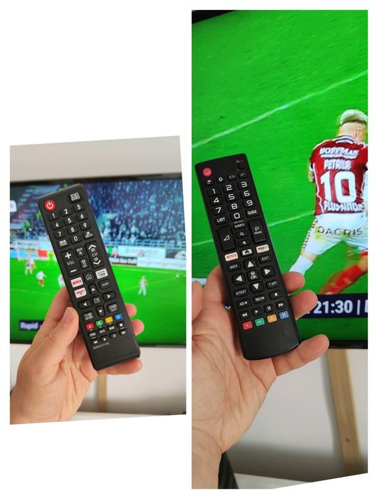 Telecomanda Samsung TV cu buton Netflix sau Telecomanda LG SmartTV