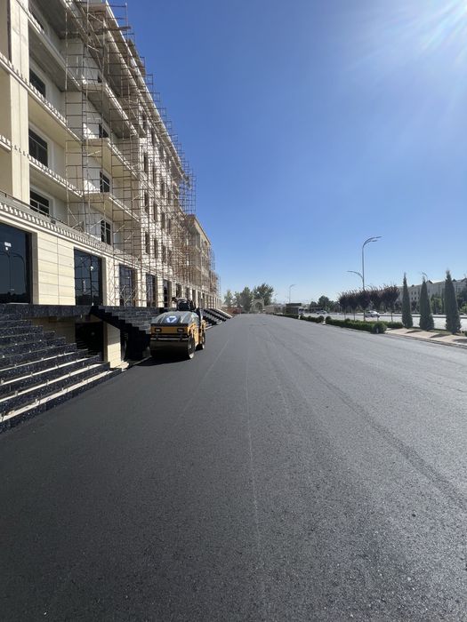 Асфальтирование с гарантией опыт работы более 15 лет