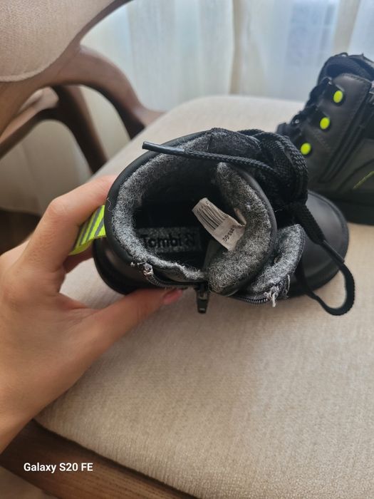 Зимние ботинки 22 размер