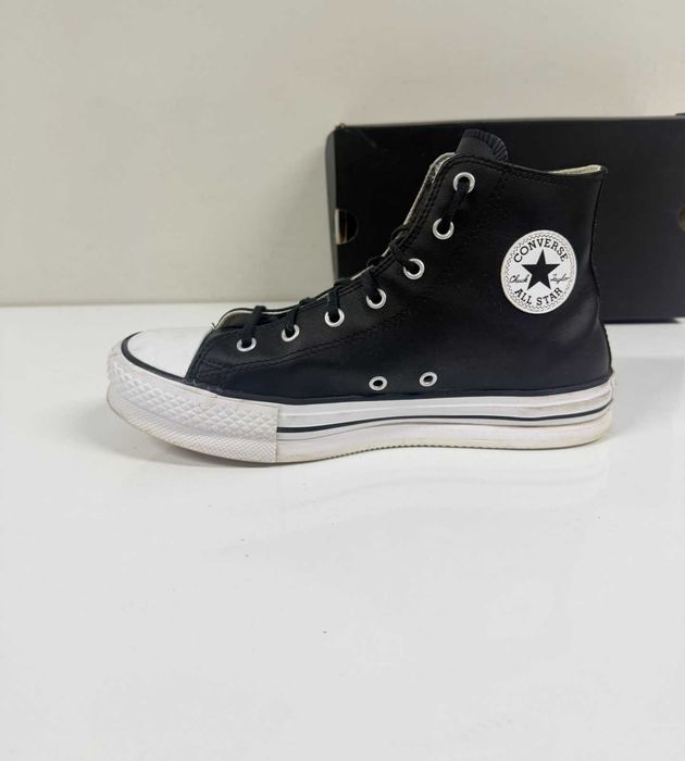 Converse Chuck Taylor Lift Hi – Естествена кожа
