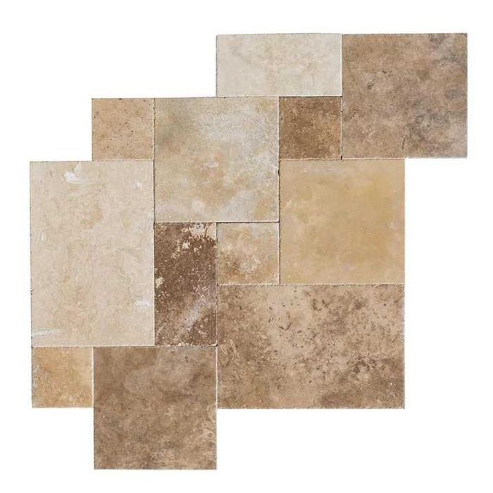 Promotie-Travertin Versaille french pattern daltuit-produs pe stoc
