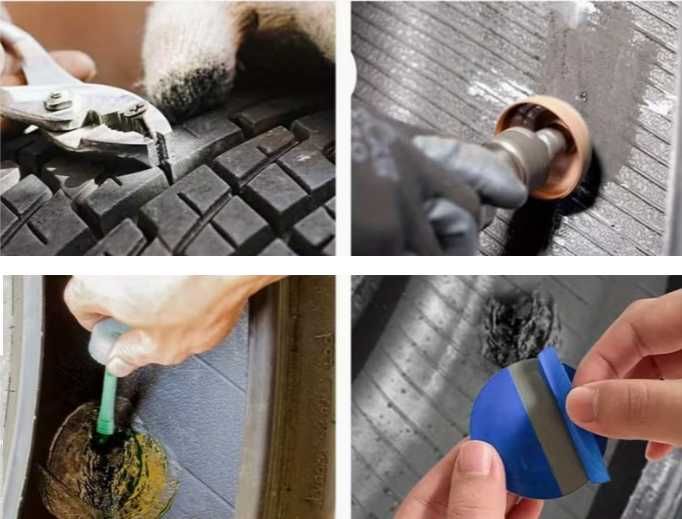 200 бр. лепенки за гуми