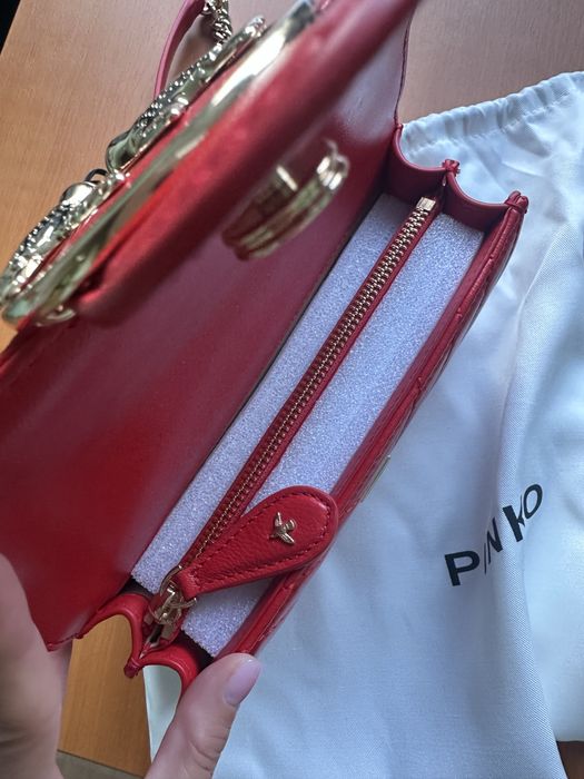 Чанта Pinko Love Mini Nappa