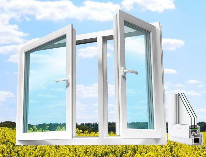 Пластиковые окна и натяжные потолки