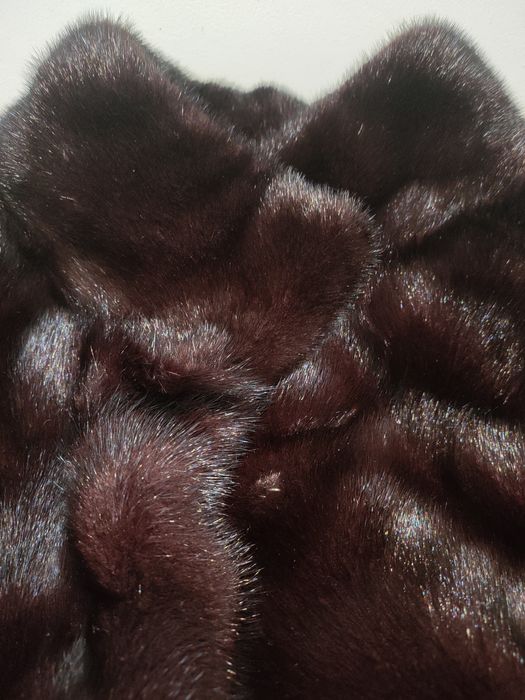 шуба норковая длинная