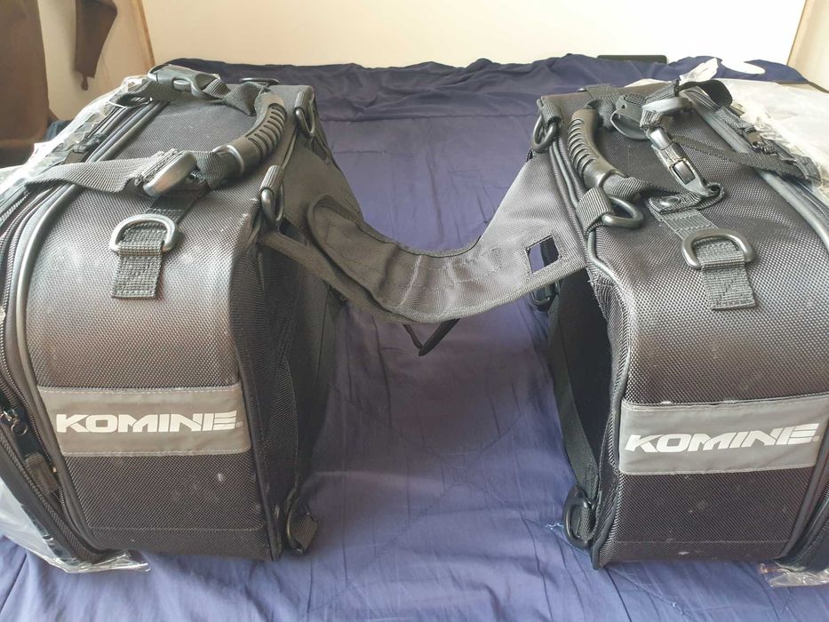 Комине SA-234 Мото Куфари Дисаги - Komine SA-234 Hard Shell Touring Saddlebag