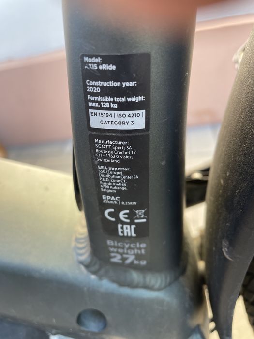 Bicicleta electrica Scott