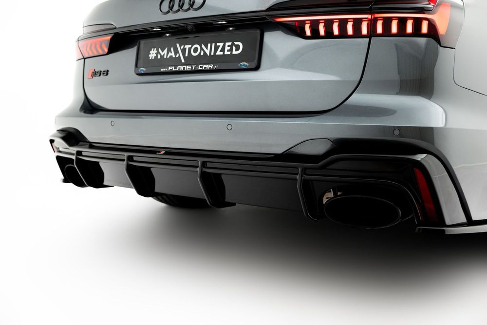 Difuzor Bara Spate compatibil cu Audi RS6 C8 Maxton Design