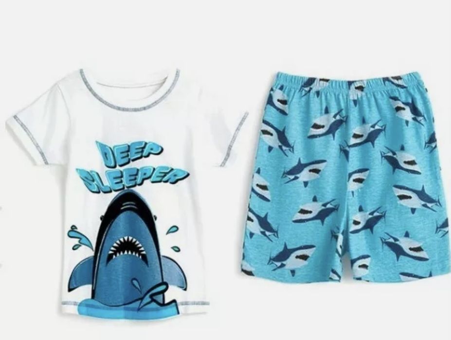 Pijama Copii Avon Model Rechin pentru 3-4 ani.