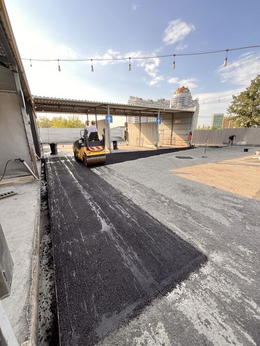 Асфальт Асфальтирование