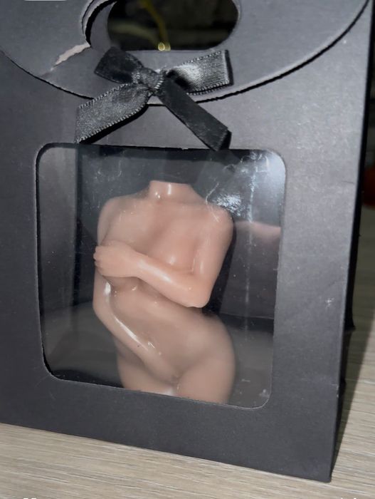 Bust Femeie/Bărbat cadou  din ceara naturala de soia,