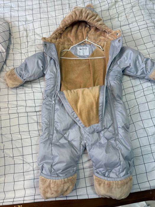 Комбенизон зима пух 80 размер