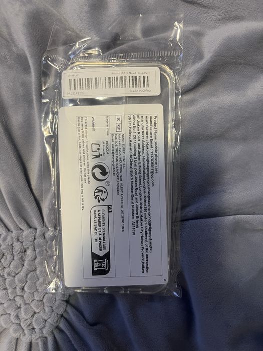 Husa transparenta iphone 16 pro max noua