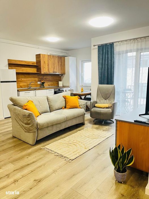 Apartament modern 54 mp utili cu balcon si parcare zona Turnisor